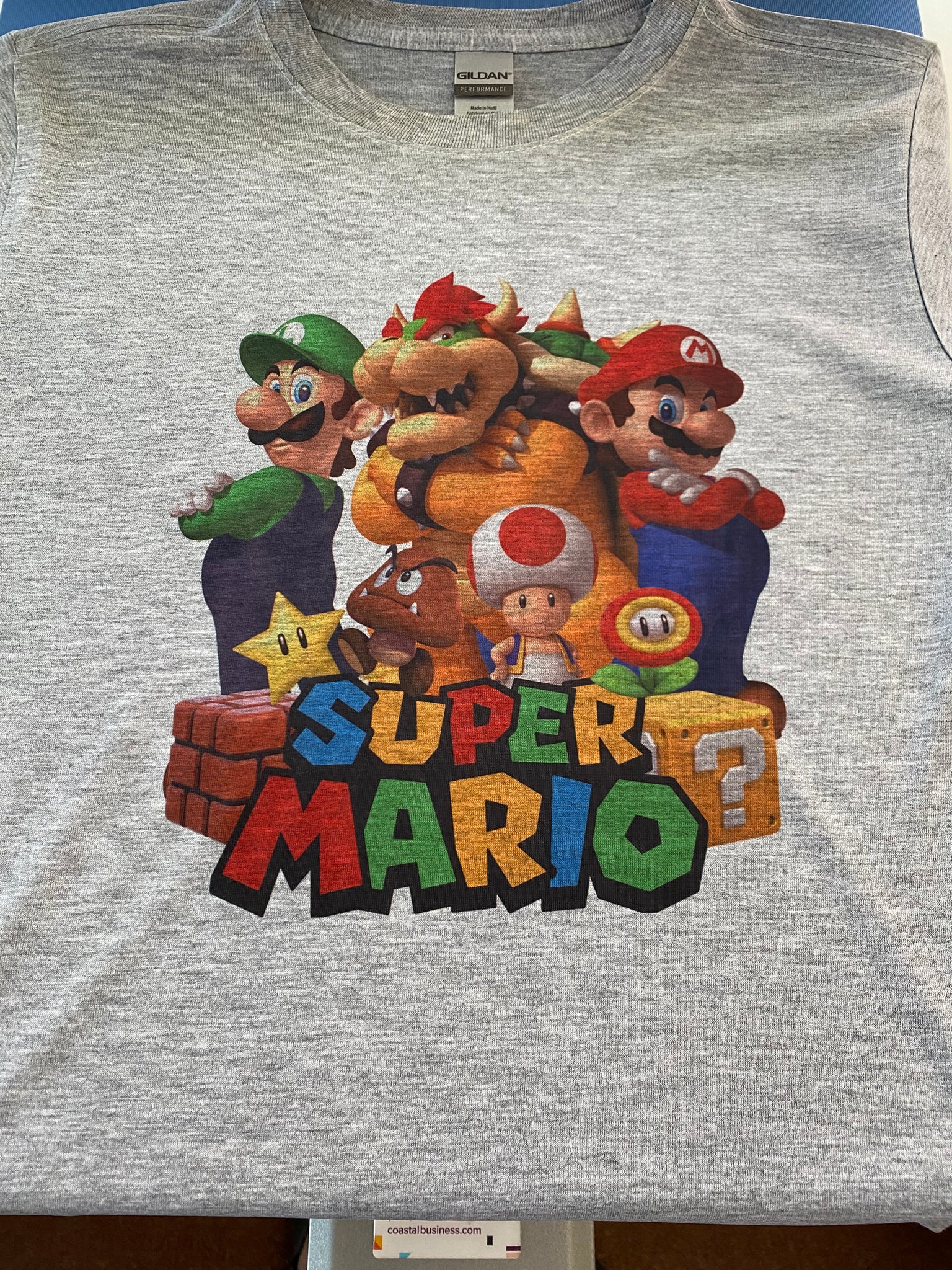 Super Mario Brothers Short Sleeve