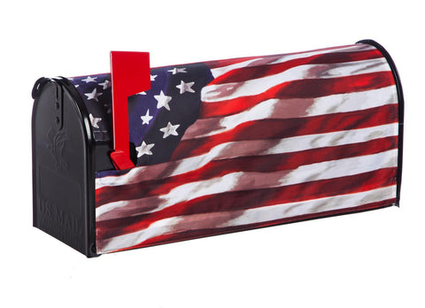 America in Motion Mailbox Cover