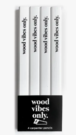 Wood Vibes Carpenter Pencil Set