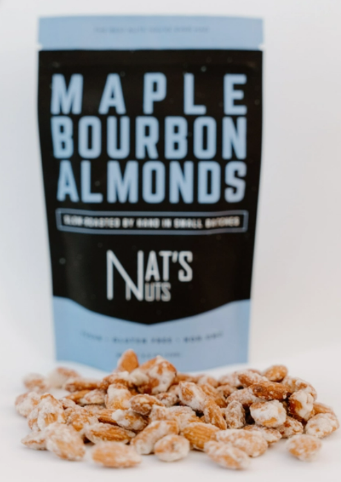Maple Bourbon Almonds