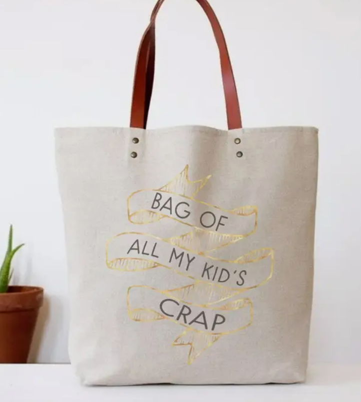 Kid's Crap Tote Bag