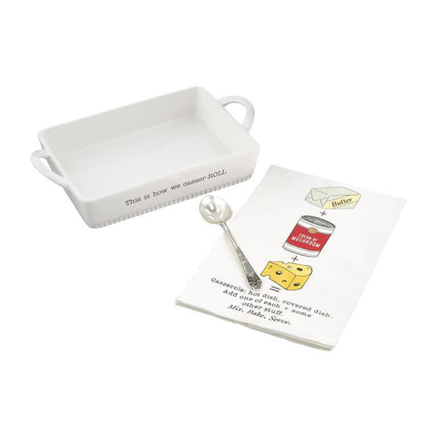 Casserole Dish and Towel Set