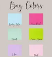 Clear Zipper Pouch, Clear Zipper Bag
