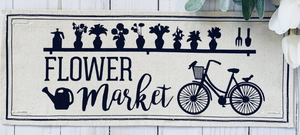 Flower Market Panel
