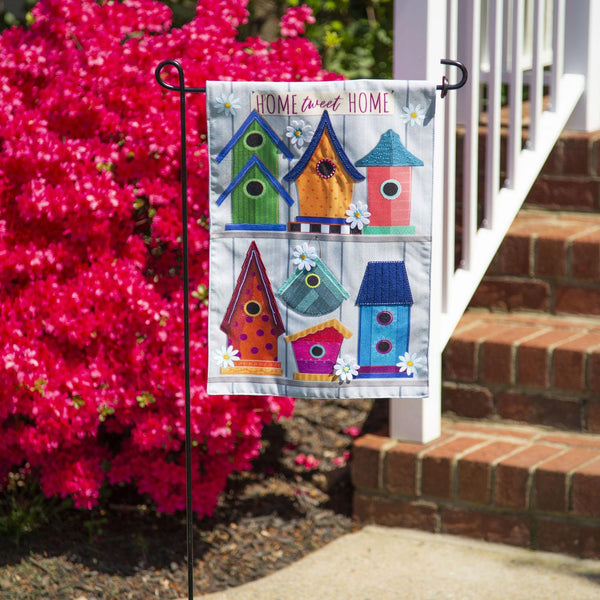 Ornate Birdhouses Garden Flag