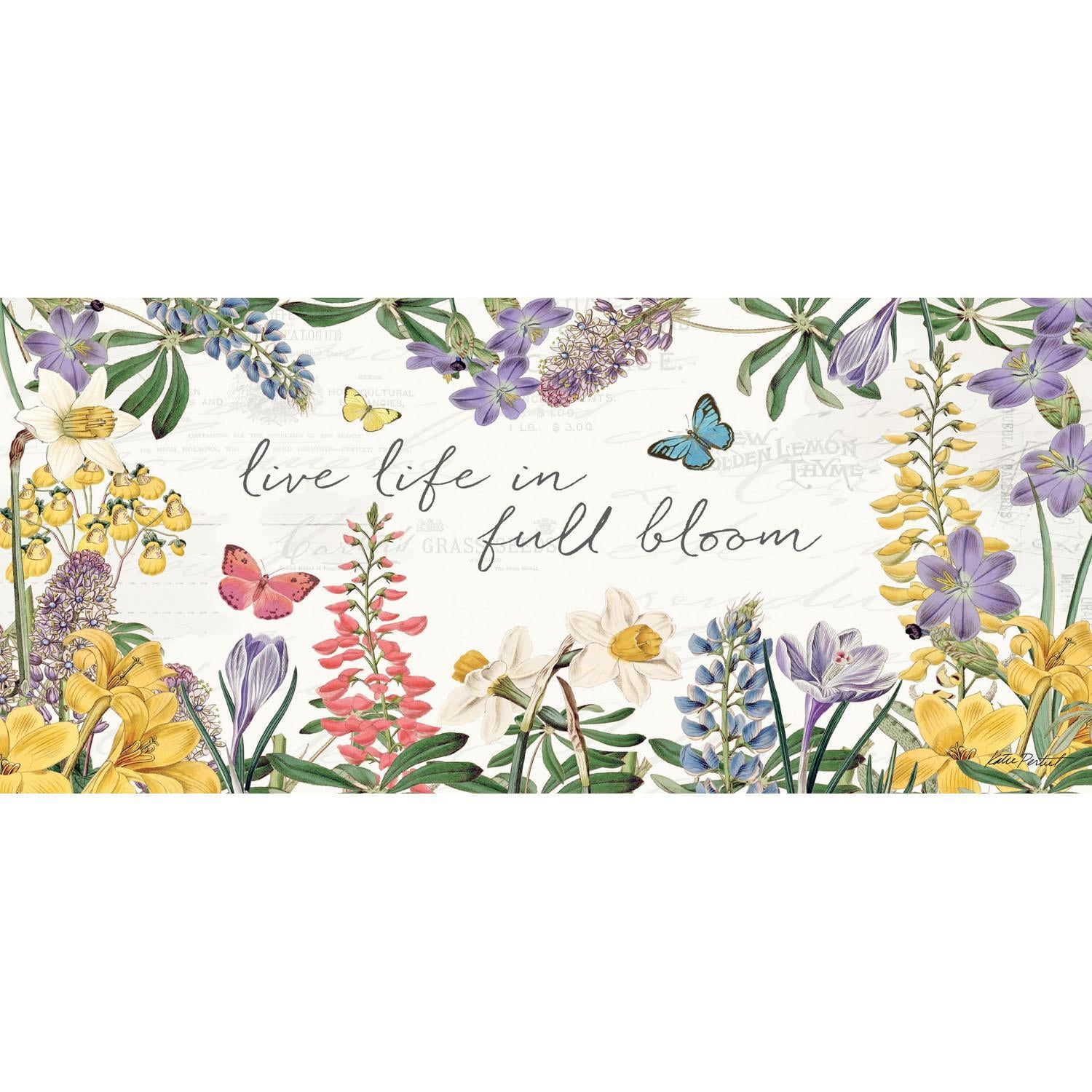 Wildflowers and Butterflies Switch Mat
