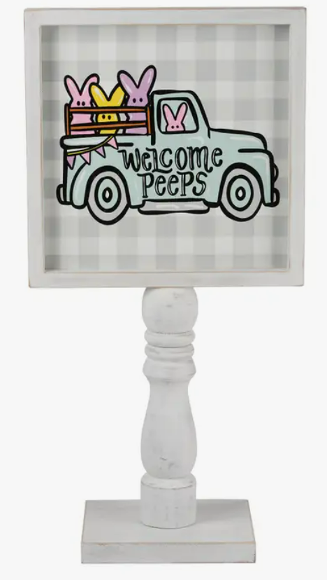 Easter Welcome Peeps/ Valentines Love More Truck Stand