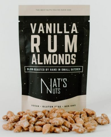 Vanilla Rum Almonds