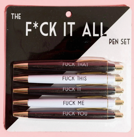 F*CK It All Pen Set