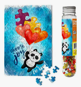 Choose Joy Panda Mini Jigsaw Puzzle