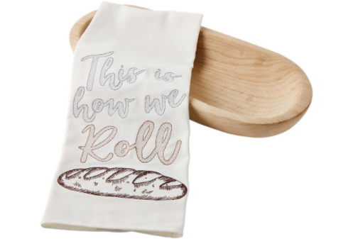 Bread Bowl & Towel Set